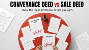 Conveyance Deed vs Sale Deed