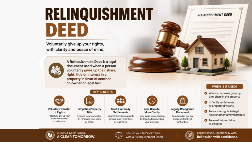 Relinquishment Deed in Karnataka: Complete 2026 Guide
